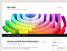 Tablet Screenshot of dot-color.com